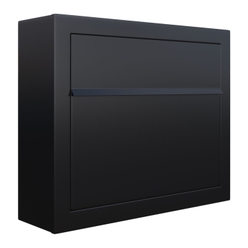 Sort design postkasse - Elegance
