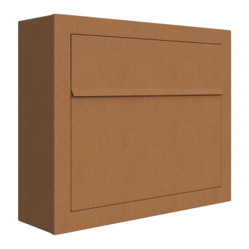Postkasse Elegance rust