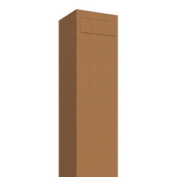 Postkasse med stander Monolith rust