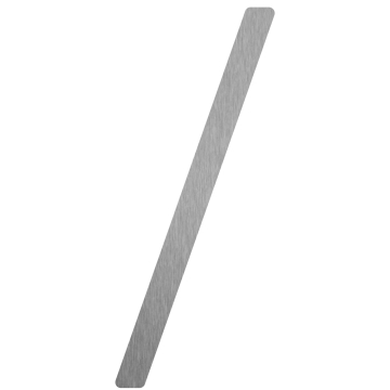 Moderne slash ''/'' - 200 mm i rustfrit stål
