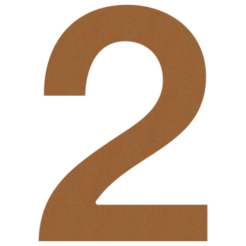 Husnumre ''2'' rust