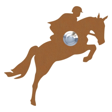 Ringetryk Springpferd rust