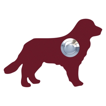 Ringetryk Hund ''Balu'' rød