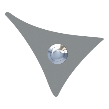 Ringetryk Segel grå metallic