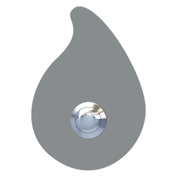 Ringetryk Tropfen grå metallic