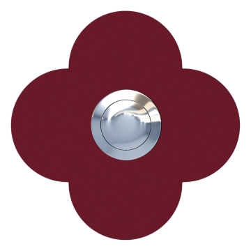Ringetryk Blume rød