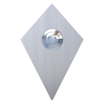 Ringetryk Diamant rustfrit stål