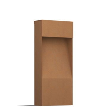 Udendørs lampe "Medium Bloc" rust