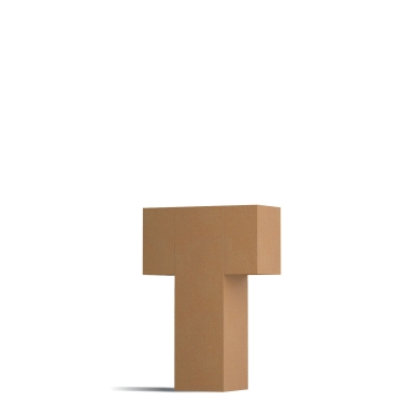 Udendørs lampe "Nano Thor" rust