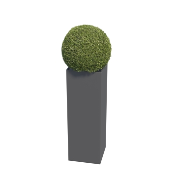 Plantekasse Skinny Pillar Medium antracit
