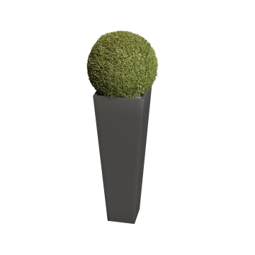 Plantekasse Skinny Vase Medium antracit