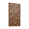 Corten stålpanel naturligt