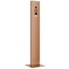 Dørtelefon med stativ inkl. bundplade Smart Doorbird D1101V i bronze-look.