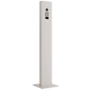Dørtelefon med standerfod inkl. bundplade Smart Doorbird D1101V i hvid.