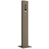 Samtaleanlæg med stativ + bundplade Smart Doorbird D1101KV med tastaturmodul beige grå