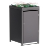 Affaldscontainerboks Emma 1-sektion 120L i antracit
