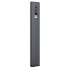 Dørtelefon med stander Smart til Two Doorbird D1102V i antracit.