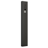 Dørtelefon med stander Smart til Two Doorbird D1102V i grafit sort