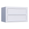 Postkasse Cube for Two hvid