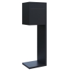 Postkasse med stander Hermes sort