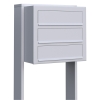 Postkasseanlæg Cube for Three hvid