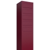 Monolith for Five postkassesystem i rødt