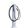 Tesla Wall Connector stander VoltStand med bundplade, hvid.