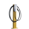 Tesla Wall Connector stander VoltStand med bundplade, rapsgul