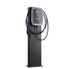 VW Wallbox Standermodel StationMaster med bundplade i sort