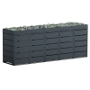 Affaldsbeholder Edgar, 5 stk., 240 liter, antracit.