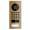 Overflademonteret dørtelefon Smart-ON Doorbird D1101V messinglook