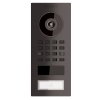 Smart-ON Doorbird D1101V dørtelefonsystem til overflademontering, grafit sort.
