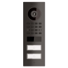 Vægmonteret dørtelefonsystem Smart-ON til Two Doorbird D1102V Grafit Sort