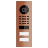 Overflademonteret dørtelefonsystem Smart-ON til Two Doorbird D1102V bronze-look
