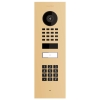Indbygnings dørtelefon Smart-IN Doorbird D1101KV med tastaturmodul, beige.