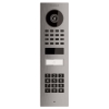 Overflademonteret dørtelefon Smart-ON Doorbird D1101KV med tastaturmodul, rustfrit stål.