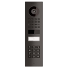 Smart-ON Doorbird D1101KV dørtelefonsystem til overflademontering med tastaturmodul, grafit sort.