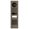 Overflademonteret dørtelefon Smart-ON Doorbird D1101KV med tastaturmodul, beigegrå