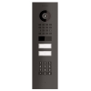 Indbygnings dørtelefon Smart-IN til Two Doorbird D1102KV med tastaturmodul, grafit sort.