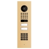 Indbygningsdørtelefon Smart-IN til Two Doorbird D1102KV med tastaturmodul, beige