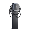 VW Wallbox Standfod StationMaster til To med bundplade, sort