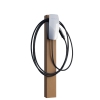 Tesla Wallbox stander VoltStand med jordanker, rust.