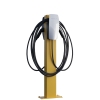 Tesla Wall Connector VoltStand Duo med bundplade, rapsgul