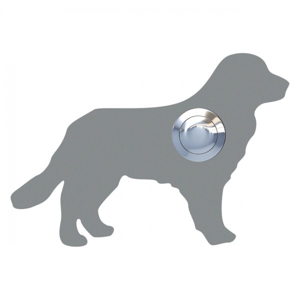 Ringetryk Hund ''Balu'' grå metallic