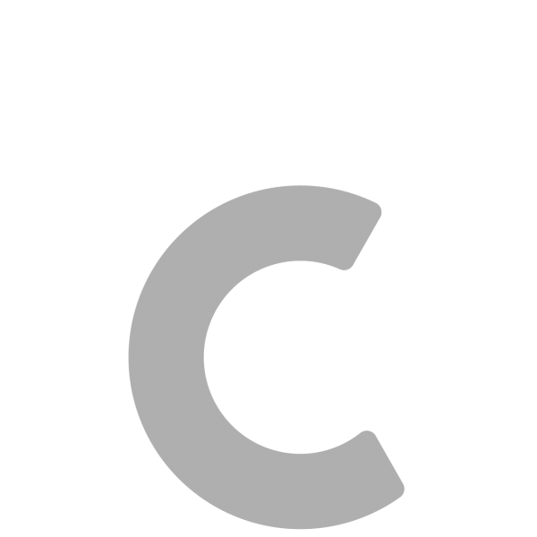 Selvklæbende husnumre "c" grå
