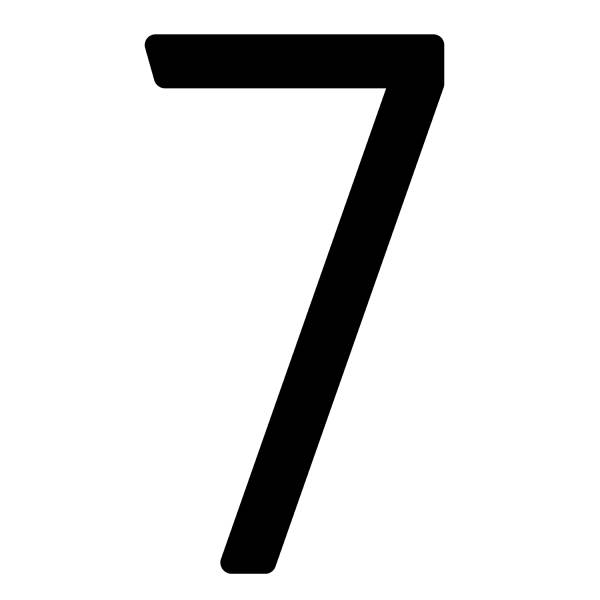 Husnumre ''7'' sort