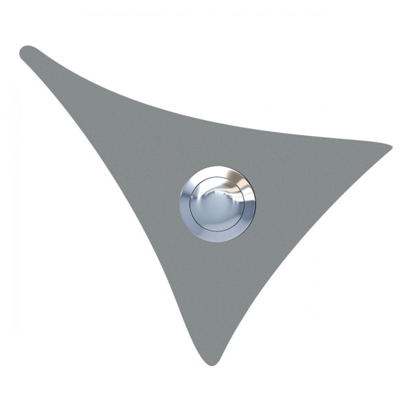 Ringetryk Segel grå metallic