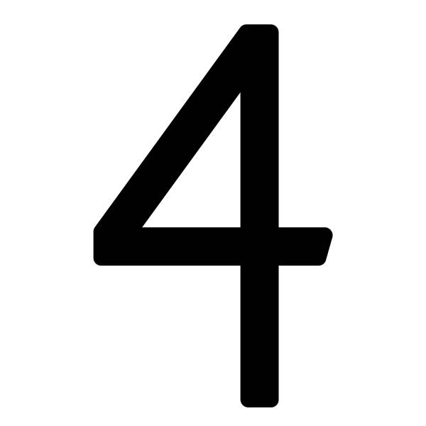 Husnumre ''4'' sort