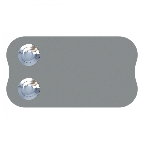 Ringetryk Longcircle for Two grå metallic