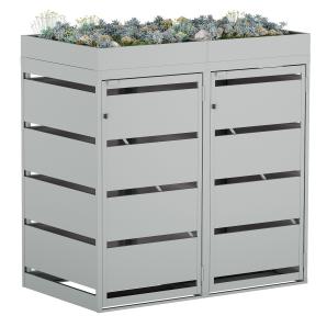 Affaldsbox Egon, dobbelt, 120 liter